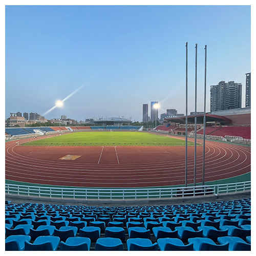 广州杭州电子科技大学混合型塑胶跑道